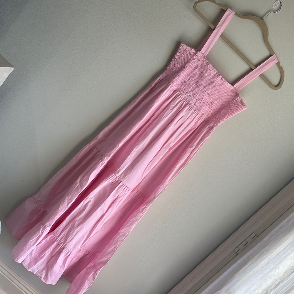 New without tag Pink Sleeveless sundress Dress medium